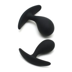   Rimba Copenhagen - Ensemble de plugs anaux - Noir (2 pièces)