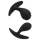 Rimba Copenhagen - kit de plugs anaux (noir, 2 pcs)