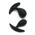 Rimba Copenhagen - set de plugs anaux noirs (2 pièces)