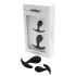 Rimba Copenhagen - kit de plugs anaux (noir, 2 pcs)