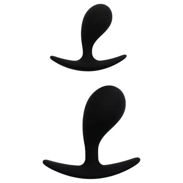 Rimba Copenhagen - kit de plugs anaux (noir, 2 pcs)