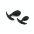 Rimba Copenhagen - set de plugs anaux noirs (2 pièces)