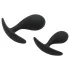 Rimba Copenhagen - kit de plugs anaux (noir, 2 pcs)