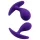 Rimba Copenhagen - set de plugs anaux (violet, 2 pcs)