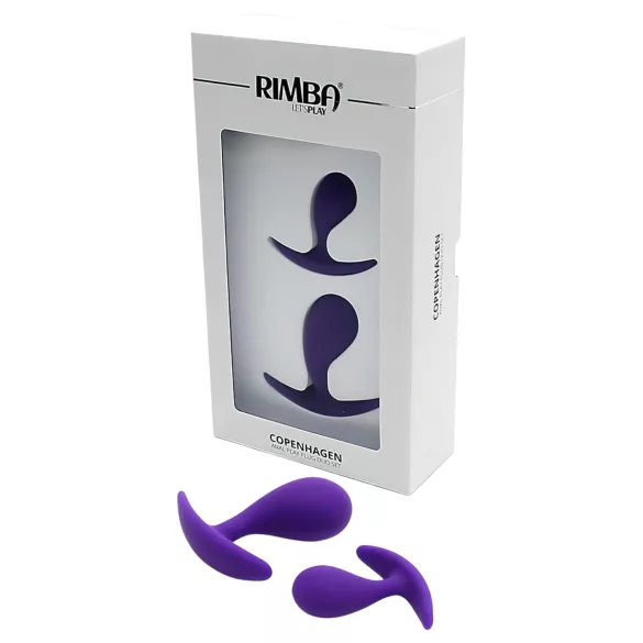 Rimba Copenhagen - set de plugs anaux (violet, 2 pcs)