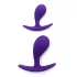 Rimba Copenhagen - set de plugs anaux (violet, 2 pcs)