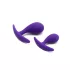 Rimba Copenhagen - set de plugs anaux (violet, 2 pcs)