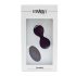Rimba Cannes - Œuf vibrant sans fil rechargeable (violet)