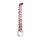 Rimba Sammy - Godemiché en verre transparent motif G-point