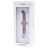 Rimba Sammy - Godemiché en verre transparent motif G-point