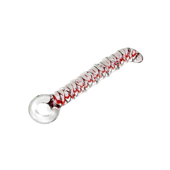 Rimba Sammy - gode ceinture verre G-spot - transparent motif