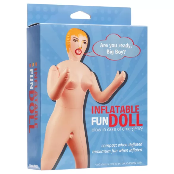 Inflatable Fun - poupée gonflable réaliste - taille adulte