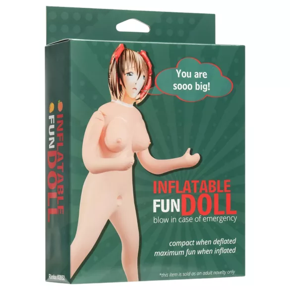 Fun gonflable - Tu es trooop grande - poupée gonflable en caoutchouc