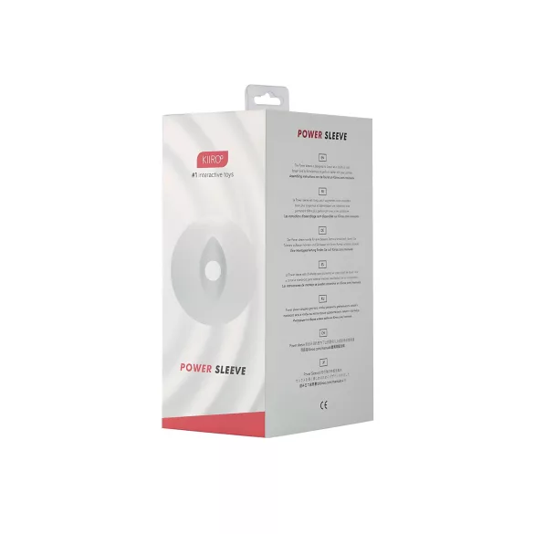 Kiiroo Titan Power - manchon masturbateur transparent