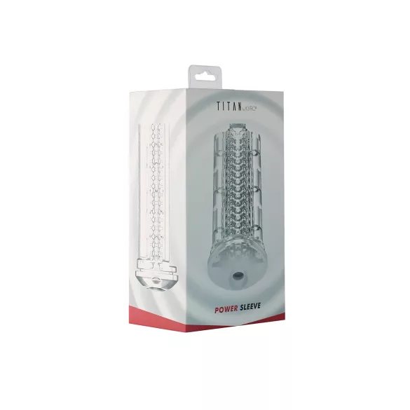 Kiiroo Titan Power - manchon masturbateur transparent