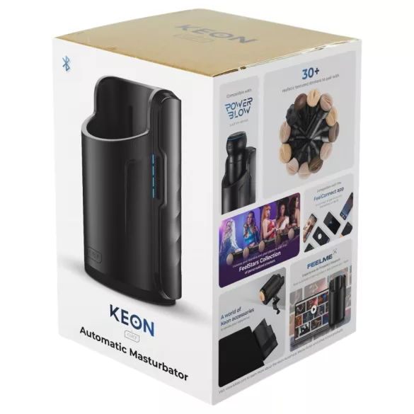 Kiiroo Keon - masturbateur automatique connecté WiFi - accessoire noir