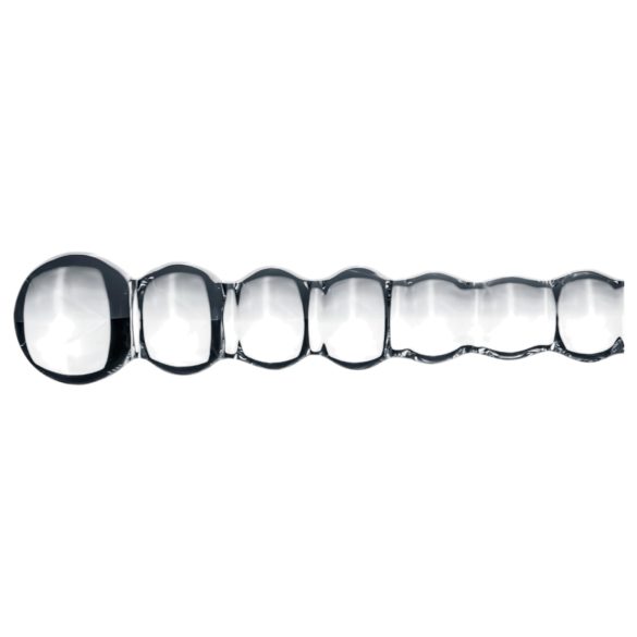 Gildo Glass No. 20 - gode ceinture perles - verre transparent