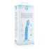 Gildo Verre No. 5 - dildo spirale transparent-bleu