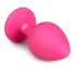 Easytoys Diamond - plug anal bijoux - taille moyenne - rose