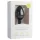 Easytoys Diamond - plug anal avec pierre blanche - taille moyenne - noir