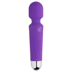 EasyToys - mini wand vibromasseur rechargeable - violet
