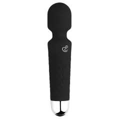 EasyToys - mini wand masseur vibrant rechargeable - noir