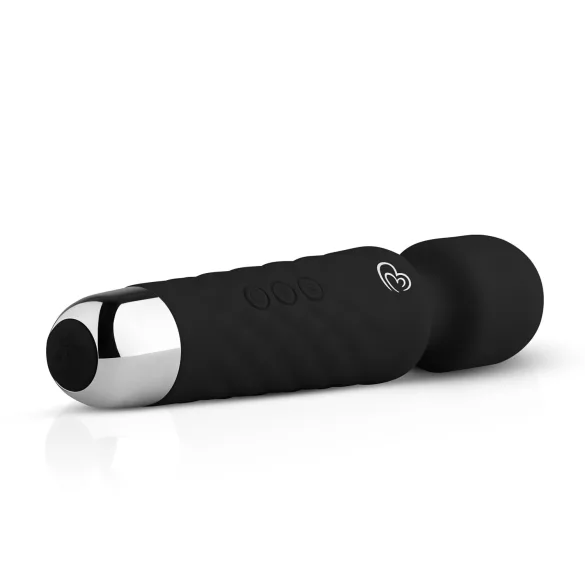 EasyToys - mini wand masseur vibrant rechargeable - noir