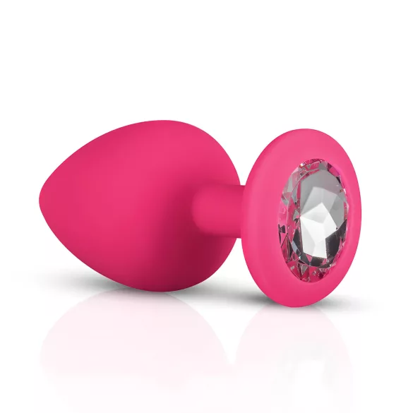 Easytoys Diamond - plug anal set - silicone rose
