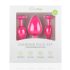Easytoys Diamond - Coffret de plugs anaux (rose)
