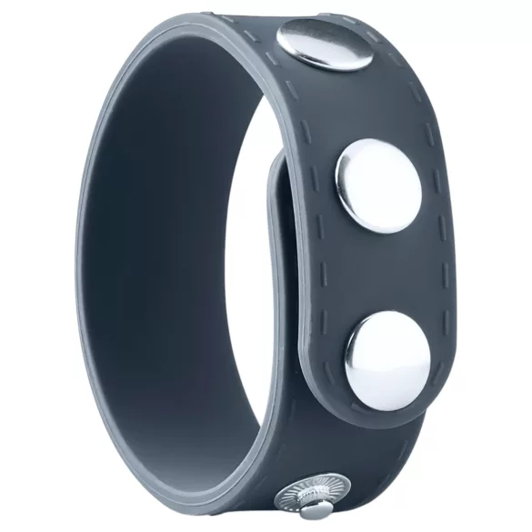 Boners - cockring réglable - silicone gris - taille L