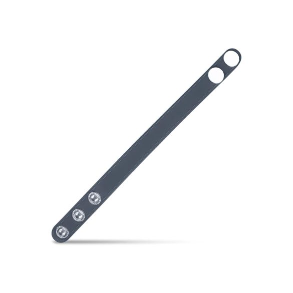 Boners - anneau pénis réglable - silicone gris - S/M