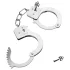 EasyToys - menottes métal - argent