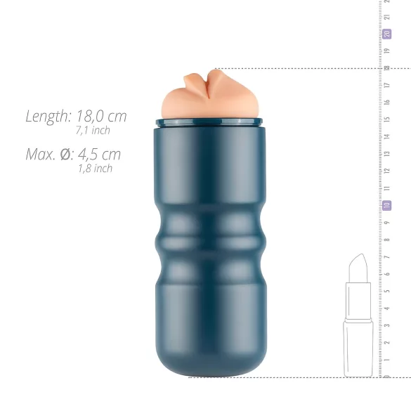 FPPR. Mokka - masturbateur bouche réaliste (couleur chair)