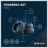 Boners - anneaux péniens silicone - set de 3 pièces - gris
