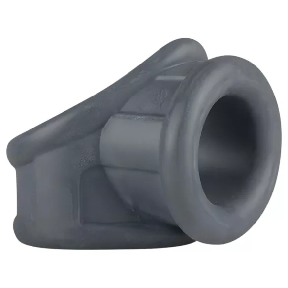 Boners - anneau pénis et testicules 2en1 - silicone gris
