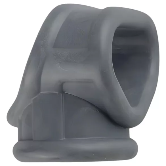 Boners - anneau pénis et testicules 2en1 - silicone gris