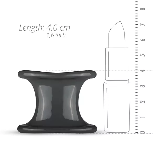 Boners - cockring et prolongateur - silicone gris