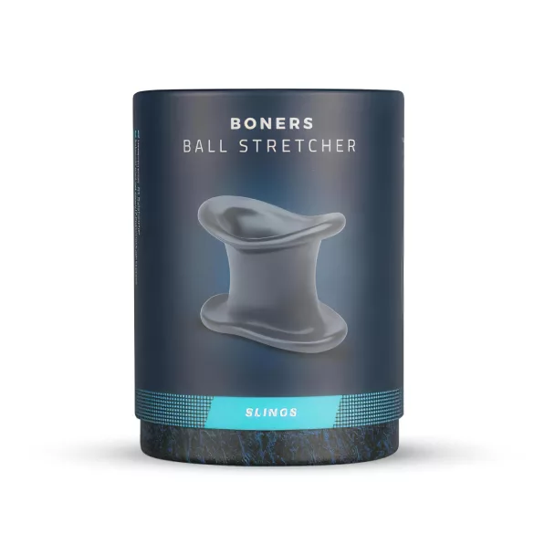 Boners - cockring et prolongateur - silicone gris