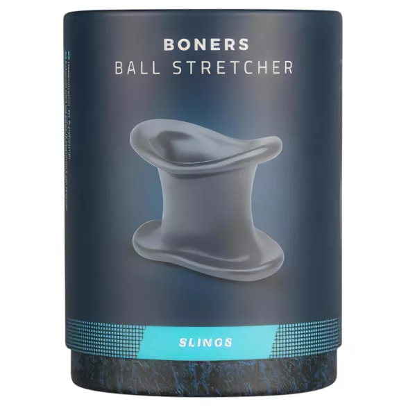 Boners - anneau pénien et étireur 2‑en‑1 (gris)