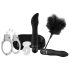 Coffret AmourBoxxx I Love Diamonds - Kit Bondage 6 pièces - Noir et Argent