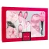 LoveBoxxx - coffret sextoys bondage avec vibromasseur - set 6 pièces - rose