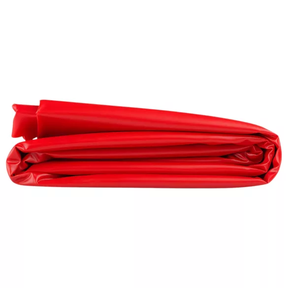 Easytoys - drap imperméable effet laqué - 180x230 cm - rouge