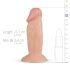 Real Fantasy Archi - godemichet réaliste - 11,5cm (naturel)