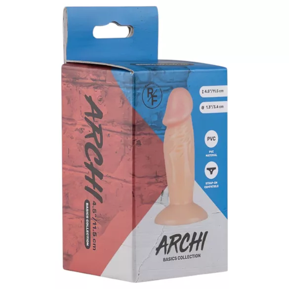Real Fantasy Archi - gode réaliste - 11,5 cm - couleur chair