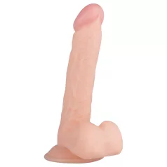   Real Fantasy Felix - gode réaliste avec testicules - 22cm - couleur chair