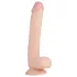 Real Fantasy Elvin - gode réaliste avec testicules - 28cm - couleur chair