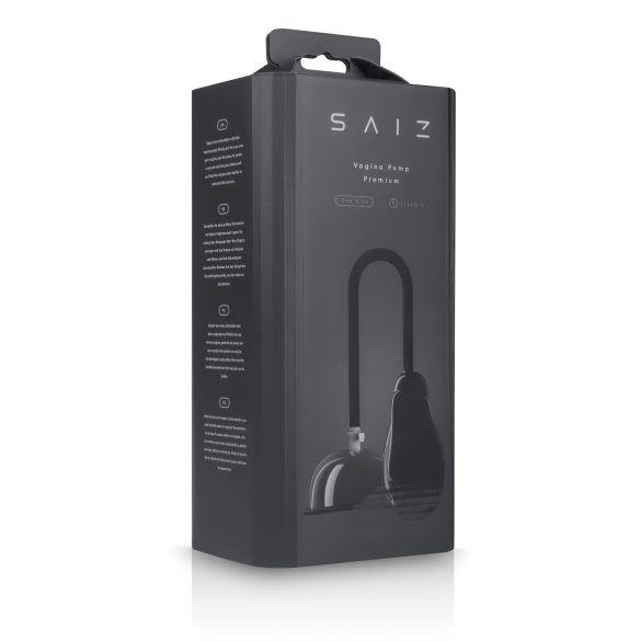Saiz Premium - Pompe vaginale automatique (transparent-noir)