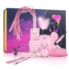 Coffret Passion Secret - kit BDSM avancé - 14 pièces (rose)   Coffret Passion Secret - kit BDSM avancé - 14 pièces (rose)