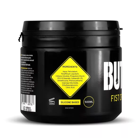 BUTTR - Crème de fist-fisting - lubrifiant intime - 500ml
