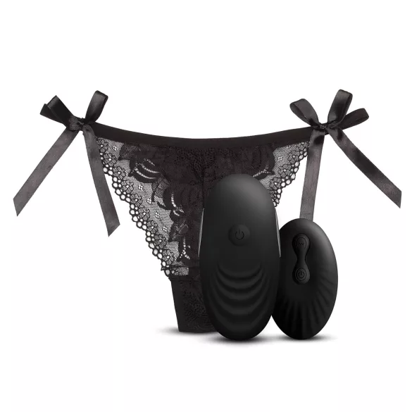 Sway No.3 - culotte vibrante télécommandée rechargeable - noir (S-L)